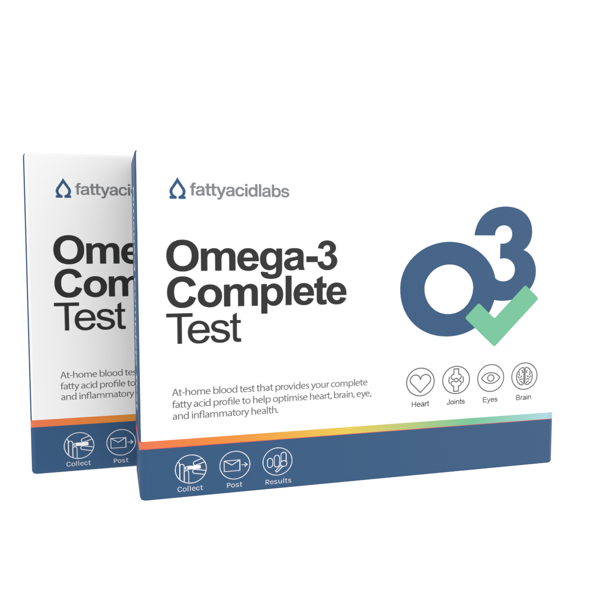 Omega-3 Complete — 2-Pack at-home omega-3 test kit, Australia