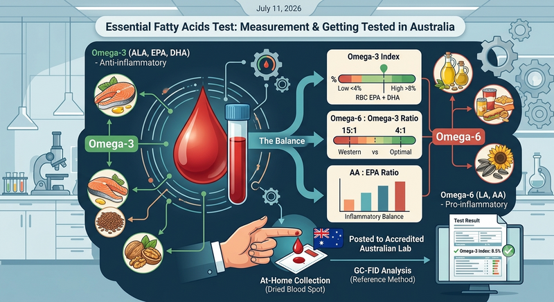 Essential Fatty Acids Test: What It Measures and How to Get One in Australia