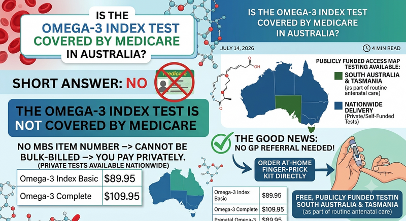 Is the Omega-3 Index Test Covered by Medicare in Australia?