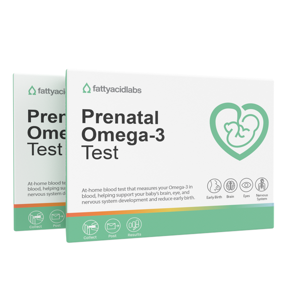 Prenatal Omega-3 — 2-Pack at-home omega-3 test kit, Australia